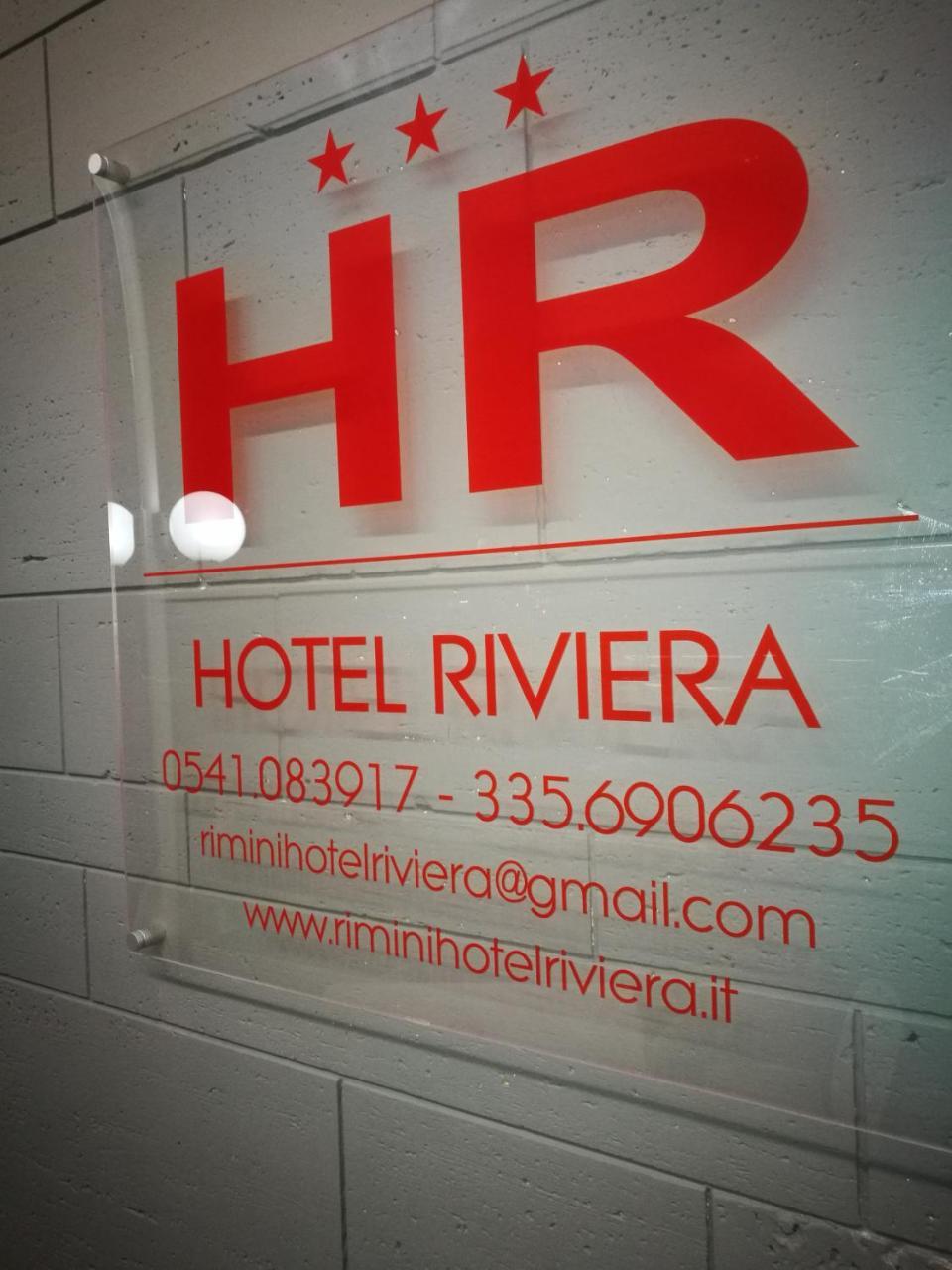 Hotel Riviera Rimini Luaran gambar